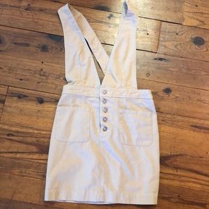 Mini overall skirt